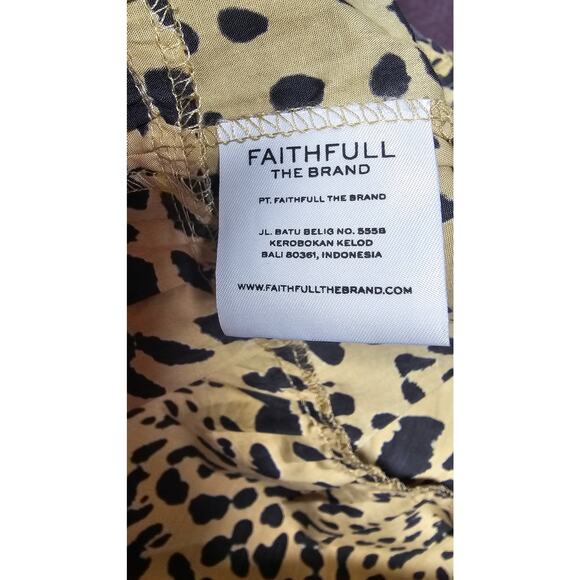 FAITHFULL THE BRAND Eryn Mini Dress - US 8 / AUS 12 New w/ Tags MSRP $225 - Picture 7 of 16